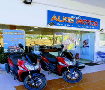 Alkis Motos | Rent a Moto Pefki Rhodes Greece